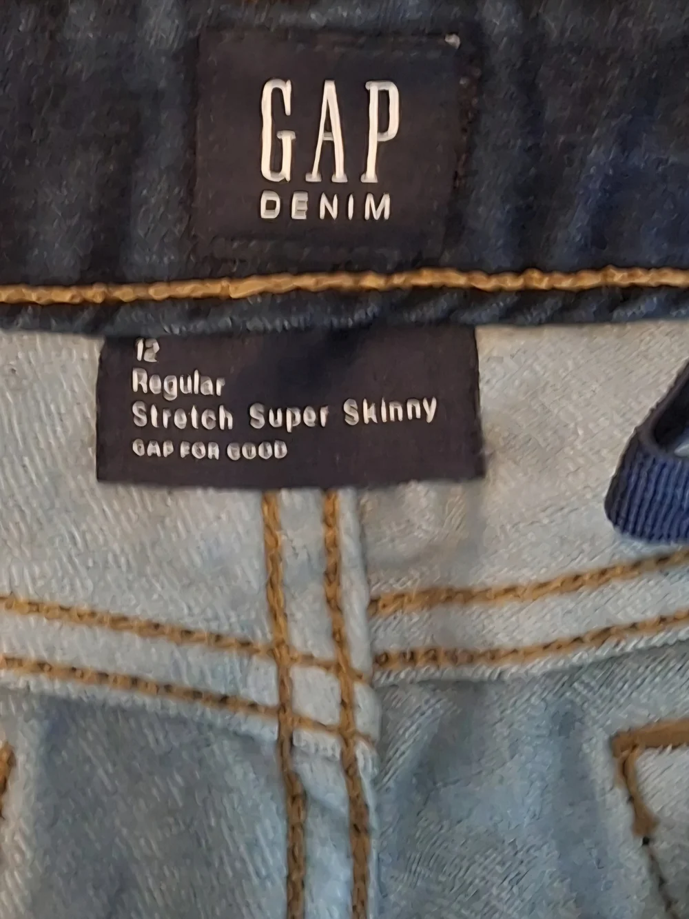 GAP Kid's Dark Indigo Skinny Jeans